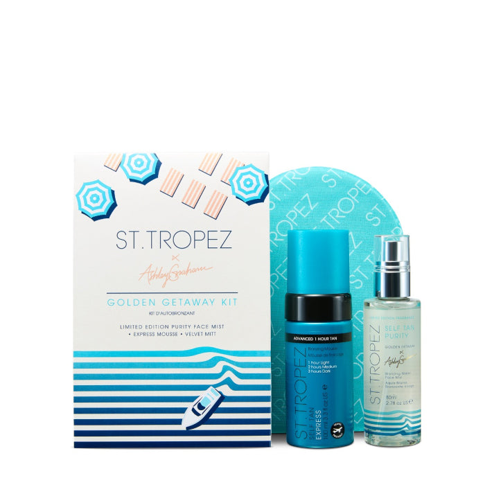 St. Tropez Ashley Graham x St. Tropez Getaway Glow Kit