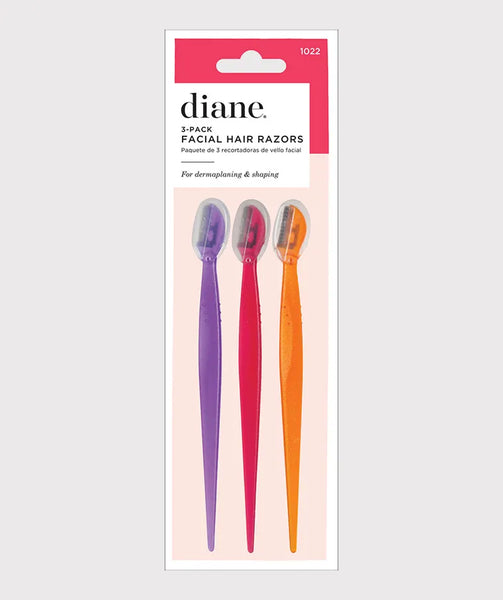 Diane 1022 Facial Hair Razors 3PK