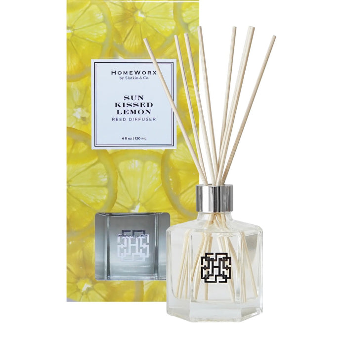 HomeWorx by Slatkin & Co. Sun Kissed Lemon Reed Stick Diffuser 4.0oz