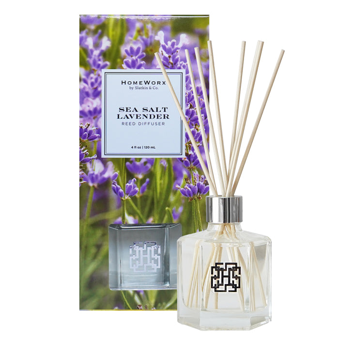 HomeWorx by Slatkin & Co. Sea Salt Lavender Reed Stick Diffuser 4.0oz