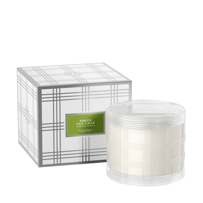 HomeWorx by Slatkin & Co. White Tea Leaf Scented Candle 18.0oz