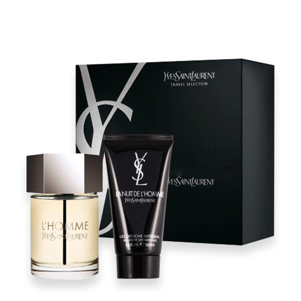 Yves Saint Laurent L’Homme 3.3 oz. 2pc Travel Set