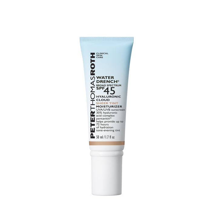 Peter Thomas Roth Water Drench Broad Spectrum SPF 45 Hyaluronic Cloud Sheer Tint Moisturizer 1.7oz