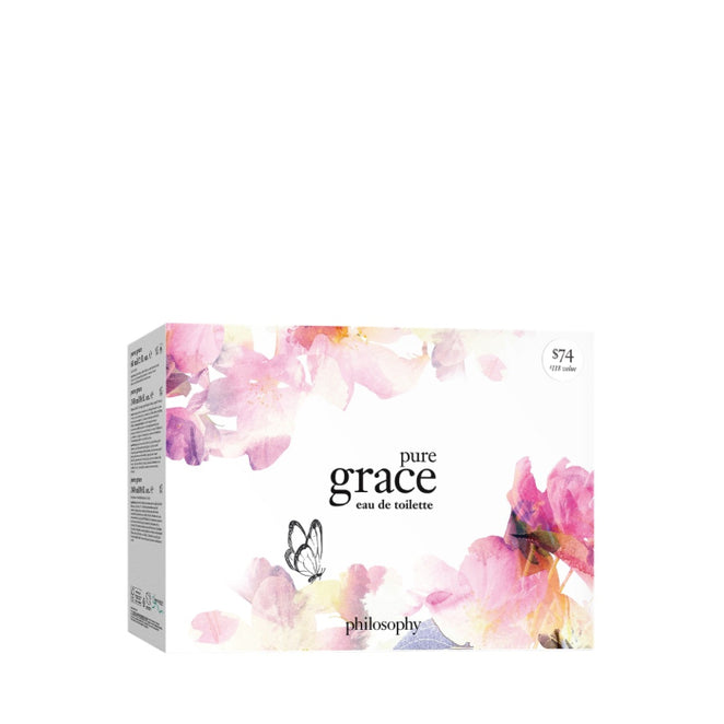 Philosophy Pure Grace EDT Gift Set Trio (Limited Edition)