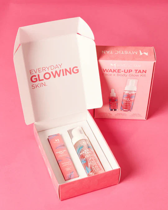 Norvell Wake-Up Tan X Body Glow Kit