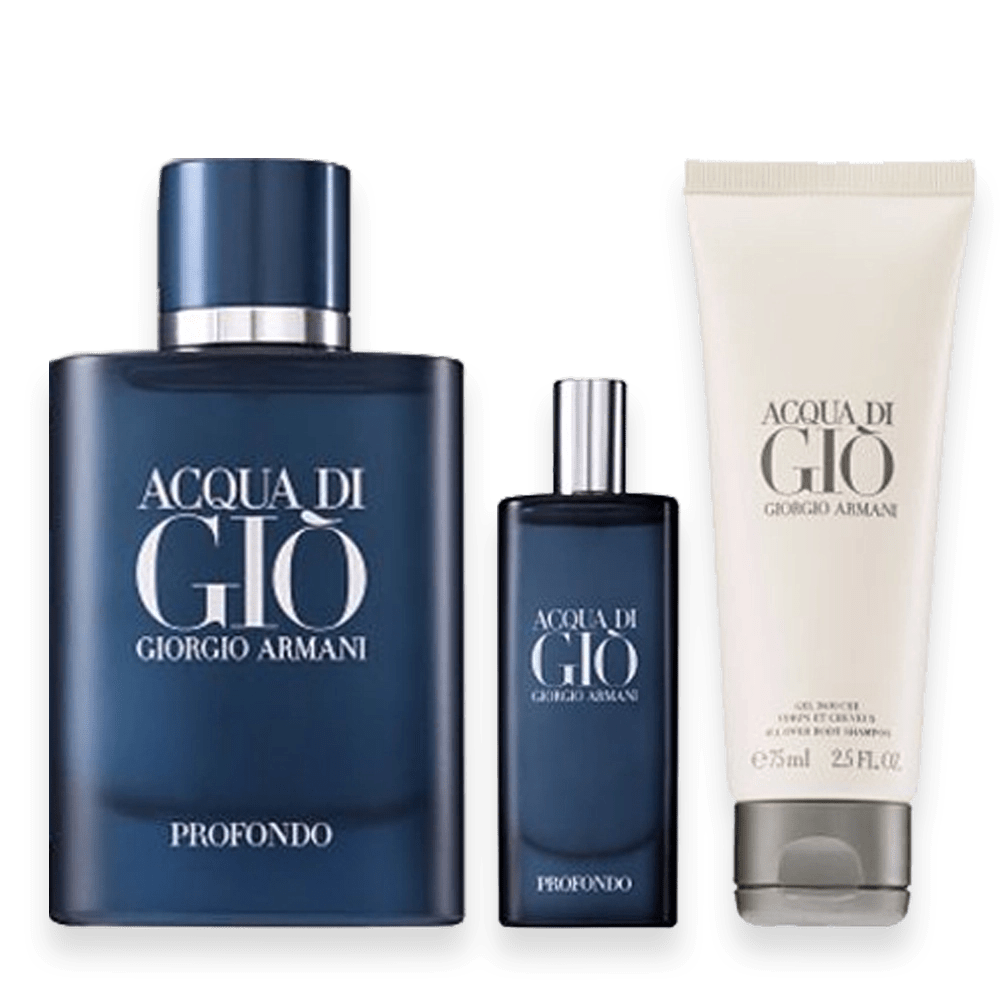 Giorgio Armani Acqua Di Gio Profondo EDP 2.5 oz. Fragrance Gift Set