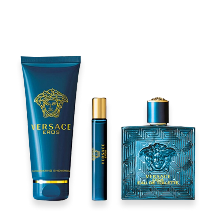 Versace Eros 3.4 oz. 3pc Gift Set