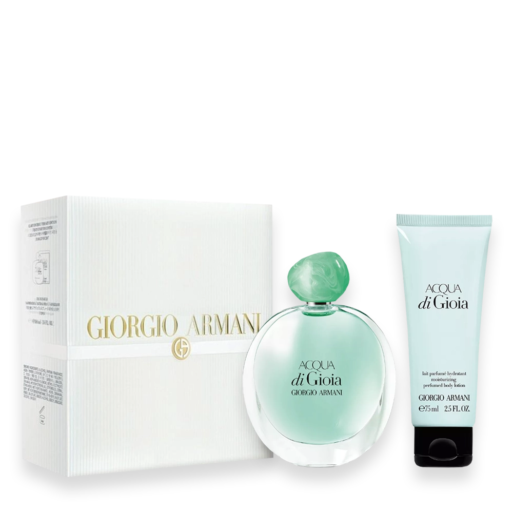 Armani Acqua Di Gioia 3.4 oz. 2pc Travel Set