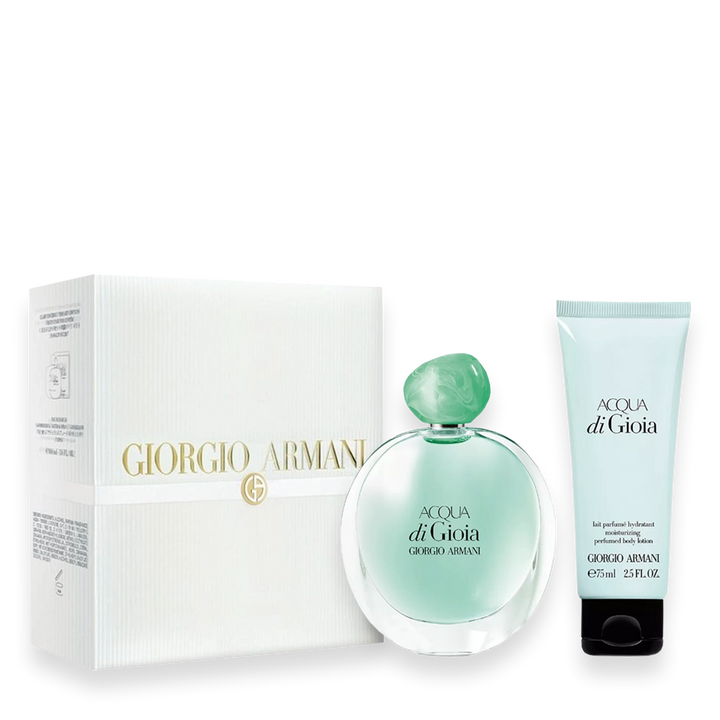 Armani Acqua Di Gioia 3.4 oz. 2pc Travel Set