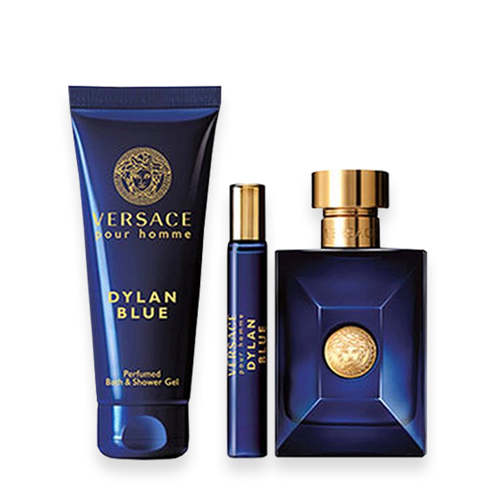 Versace Pour Homme Dylan Blue 3.4 oz. Gift Set