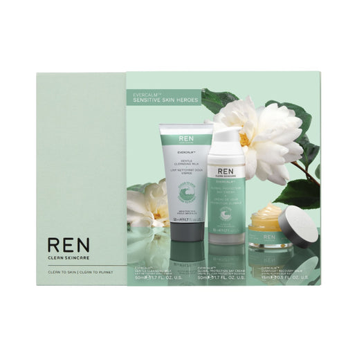 Ren Evercalm Sensitive Skin Heroes Gift Set Trio