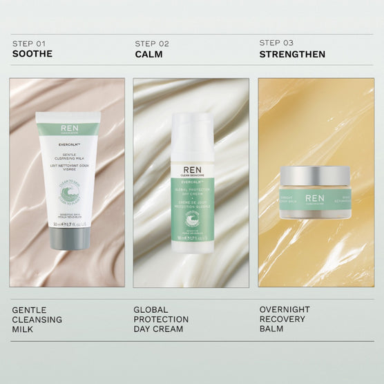 Ren Evercalm Sensitive Skin Heroes Gift Set Trio