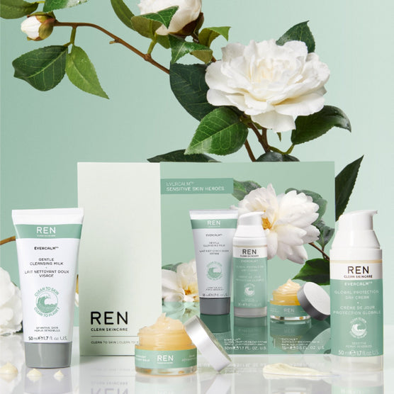 Ren Evercalm Sensitive Skin Heroes Gift Set Trio