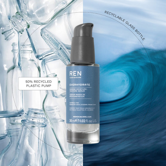 Ren Everhydrate Marine Moisture-Restore Serum 1.0oz