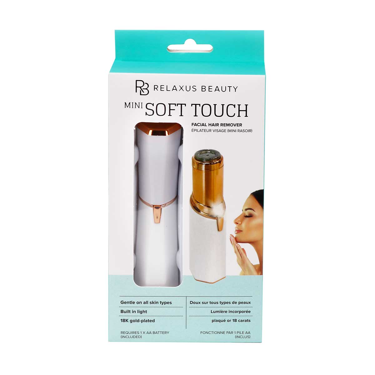 Relaxus Beauty Soft Touch Facial Hair Remover