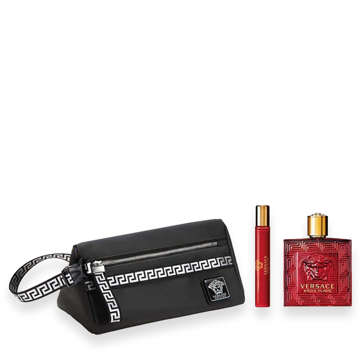 Versace Eros Flame 3.4 oz. 3pc Gift Set