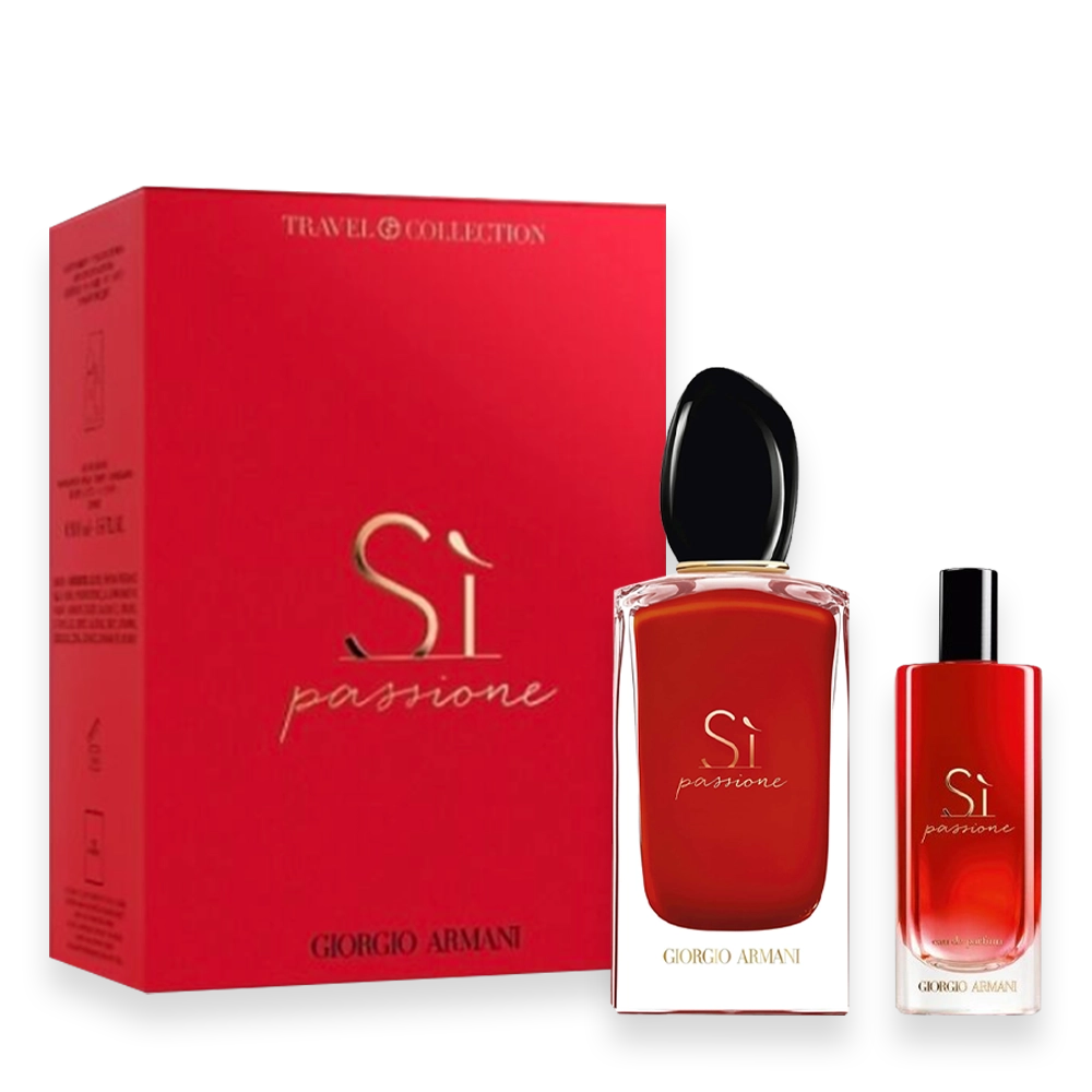 Armani Si Passione 3.4 oz. 2pc Travel Set