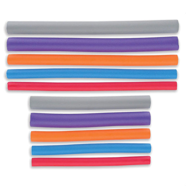 Diane 10in. Twist Flex Rods With Zip Pouch- 30Pk