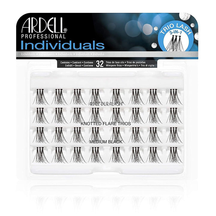 Ardell Individual Trios Medium Black Lashes