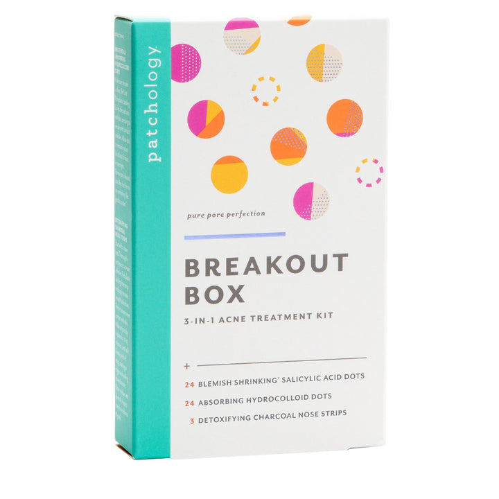 Patchology Breakout Box 3-In-1 Acne Treatment Kit