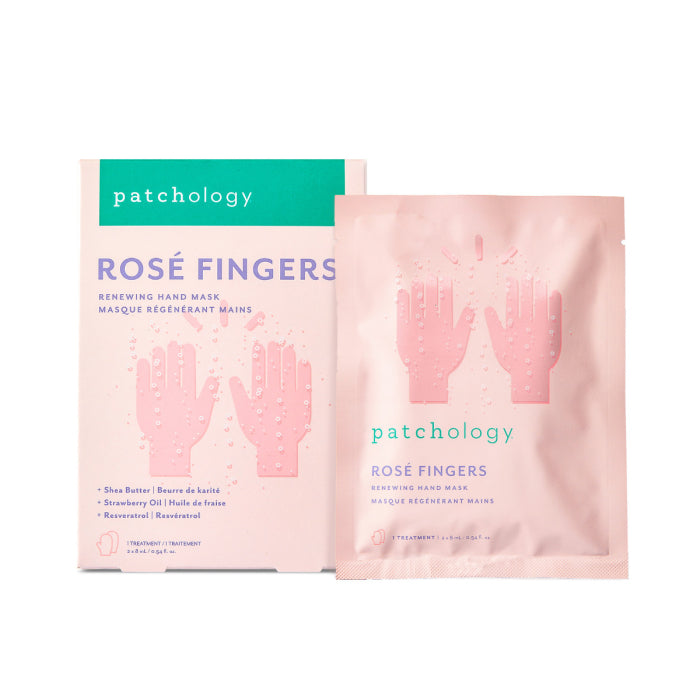 Patchology Rosé Fingers Hydrating & Anti-Aging Hand Mask (1 Pair)