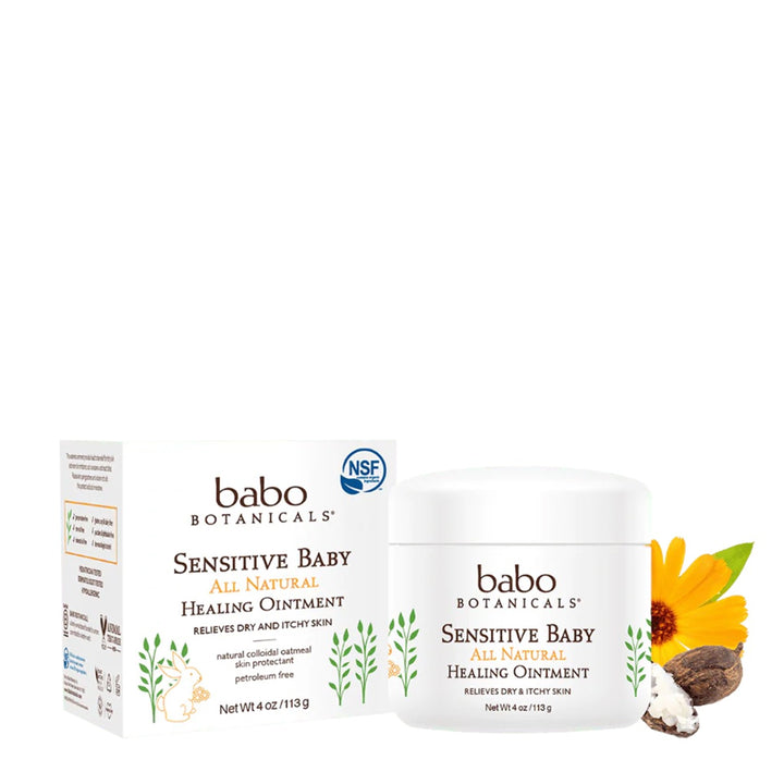 Babo Botanicals Sensitive Baby All Natural Healing Ointment - Fragrance 4.0oz