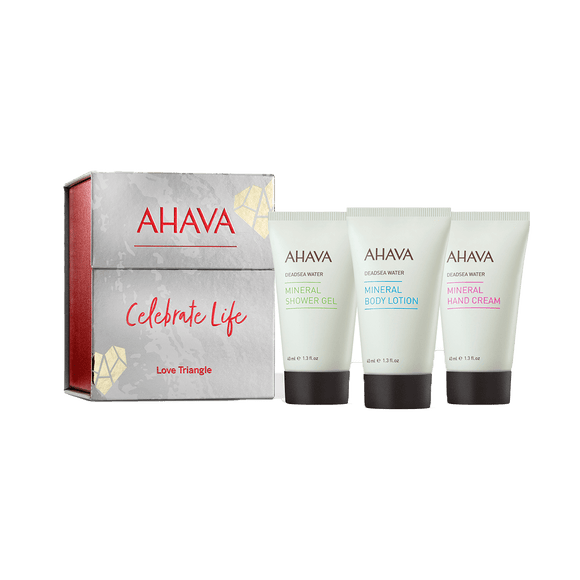 Ahava Celebrate Life Love Triangle Gift Set