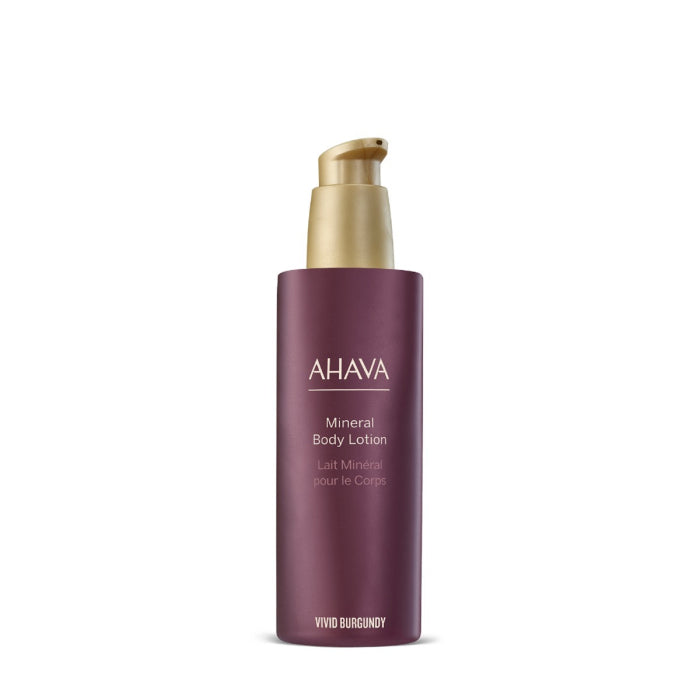 Ahava Mineral Body Lotion - Vivid Burgundy 8.5oz