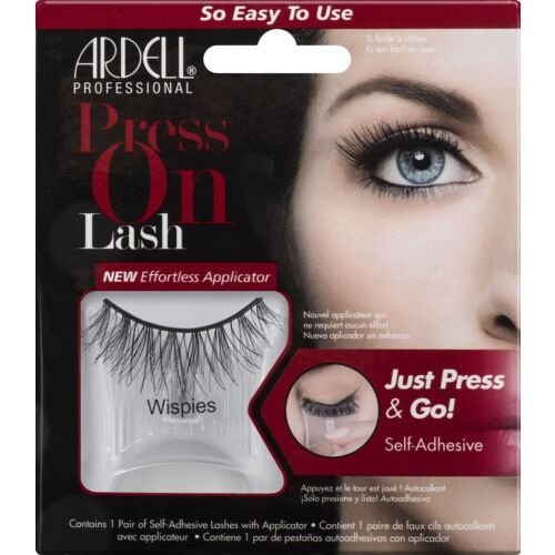 Ardell Press On Lash Self-Adhesive Wispies Black