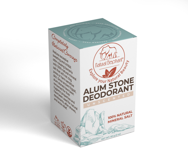 Natural Elephant Alum Natural Deodorant Stick