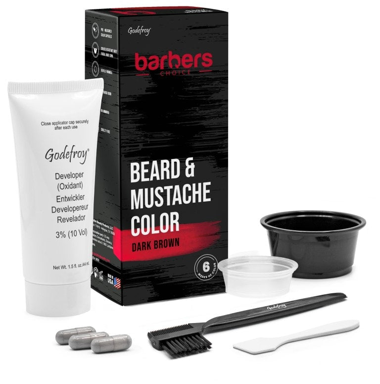 Godefroy Barber's Choice Beard Color 2 Application