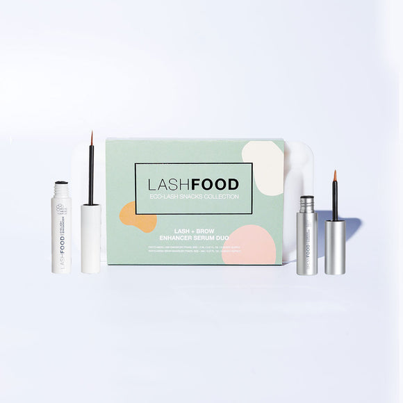 LashFood Lash + Brow Enhancer Serum Duo