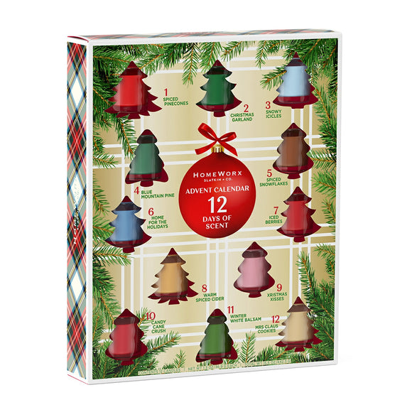 HomeWorx by Slatkin & Co. 12 Days Of Scent Advent Calendar