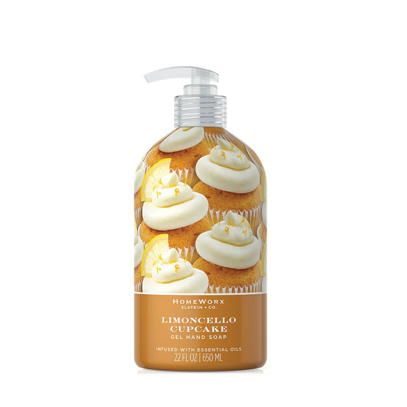 HomeWorx by Slatkin & Co. Limoncello Cupcake Gel Hand Soap 22 oz.