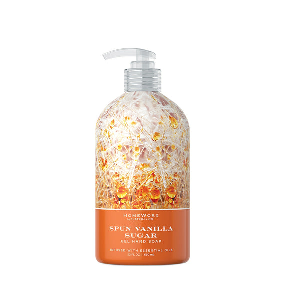 HomeWorx by Slatkin & Co. Spun Vanilla Sugar Gel Hand Soap 22 oz.