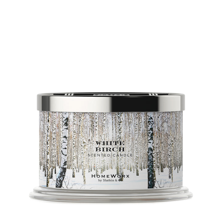 HOMEWORX by Slatkin & Co. White Birch Scented Candle 18 oz.