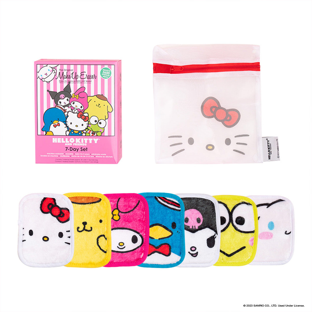 The Original Makeup Eraser Hello Kitty & Friends 7-Day Set