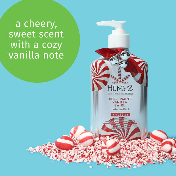 Hempz Peppermint Vanilla Hand Wash 12oz