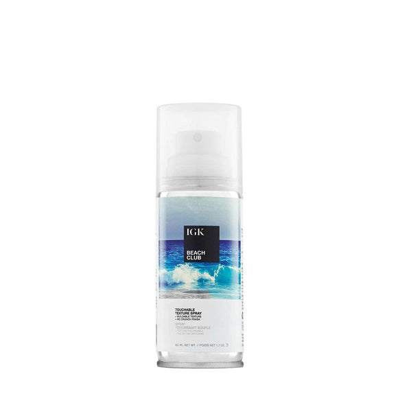 IGK Beach Club Touchable Texture Spray (Travel Size) 1.7 oz.