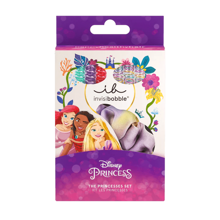 Invisibobble KIDS Disney Princess Gift Set 7pc