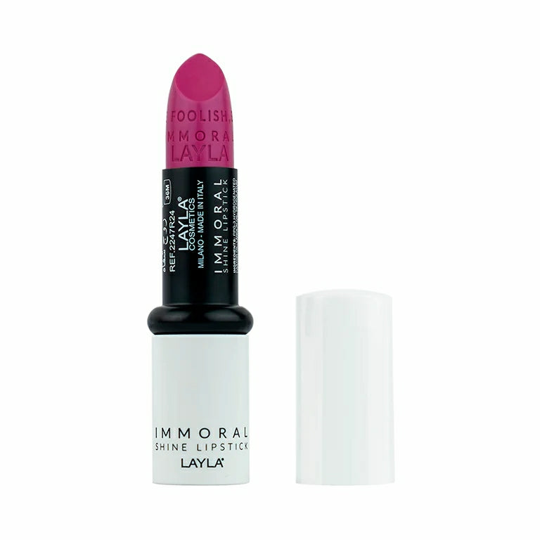 Layla Cosmetics Immoral Shine Lipstick