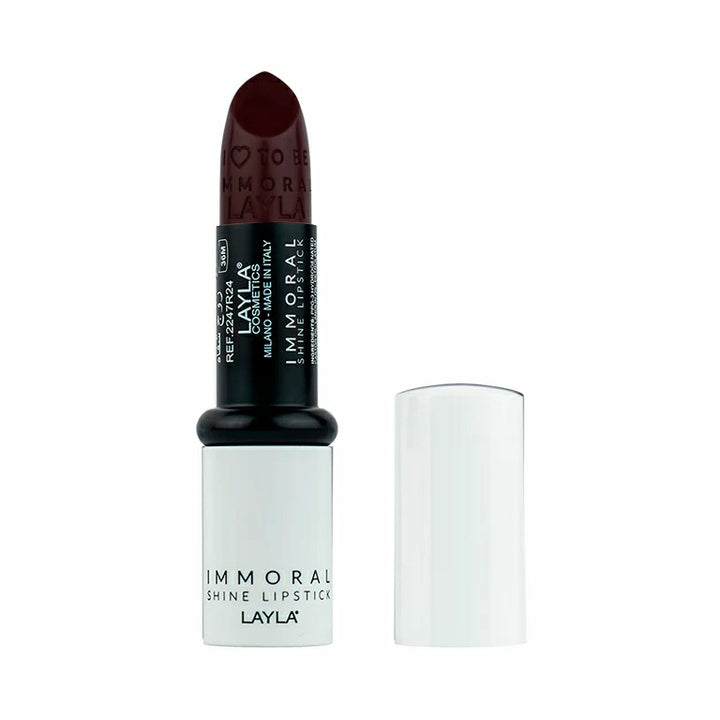 Layla Cosmetics Immoral Shine Lipstick