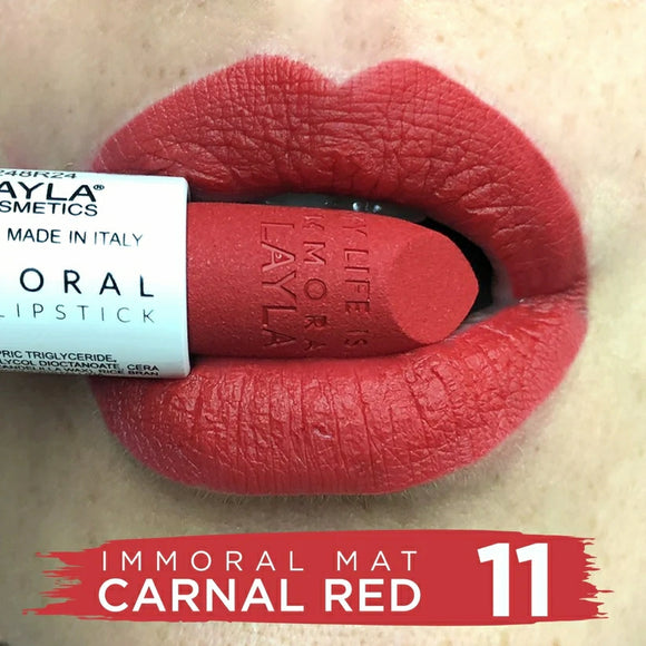 Layla Cosmetics Immoral Matte Lipstick