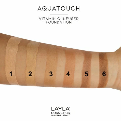 Layla Cosmetics Aquatouch Vitamin C Infused Foundation