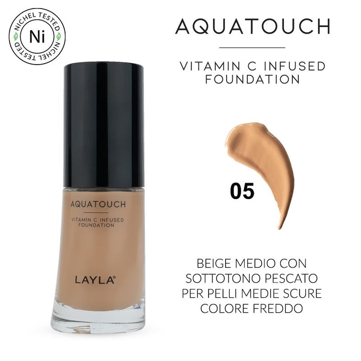 Layla Cosmetics Aquatouch Vitamin C Infused Foundation