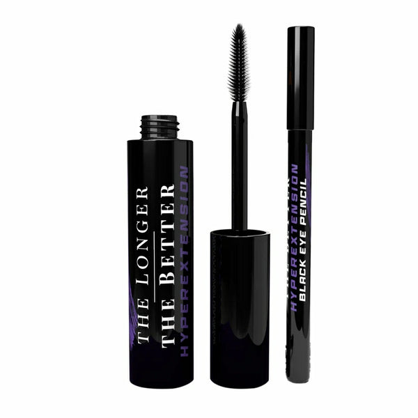 Layla Cosmetics The Longer The Better HyperExtension Black Mascara and Eye Pencil