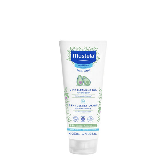 Mustela 2-In-1 Cleansing Gel 6.7 oz.