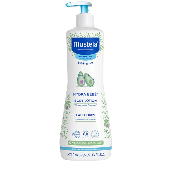 Mustela Hydra Bebe Body Lotion (Jumbo) 25.3 oz.