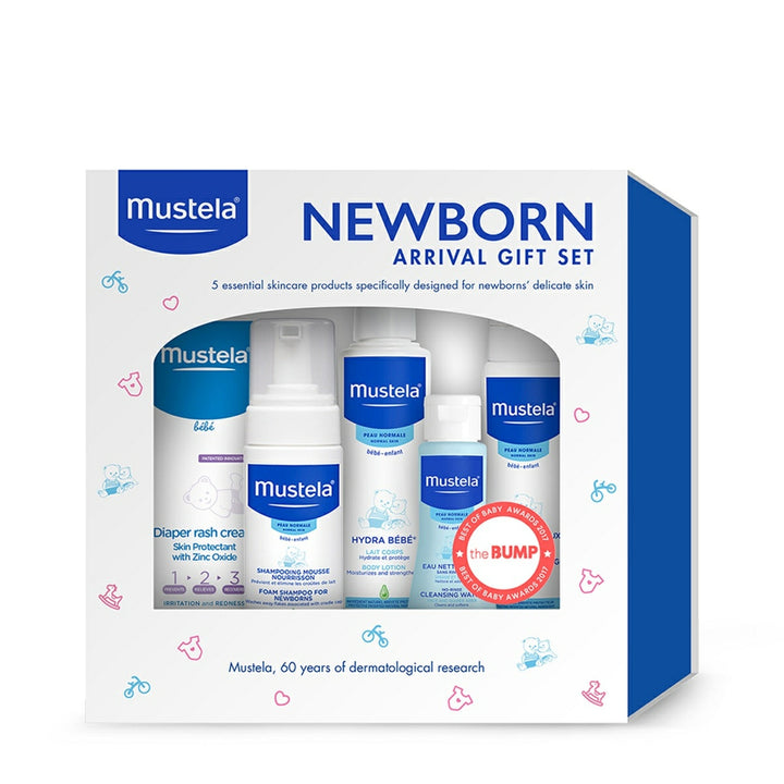 Mustela Newborn Arrival 5-Piece Gift Set