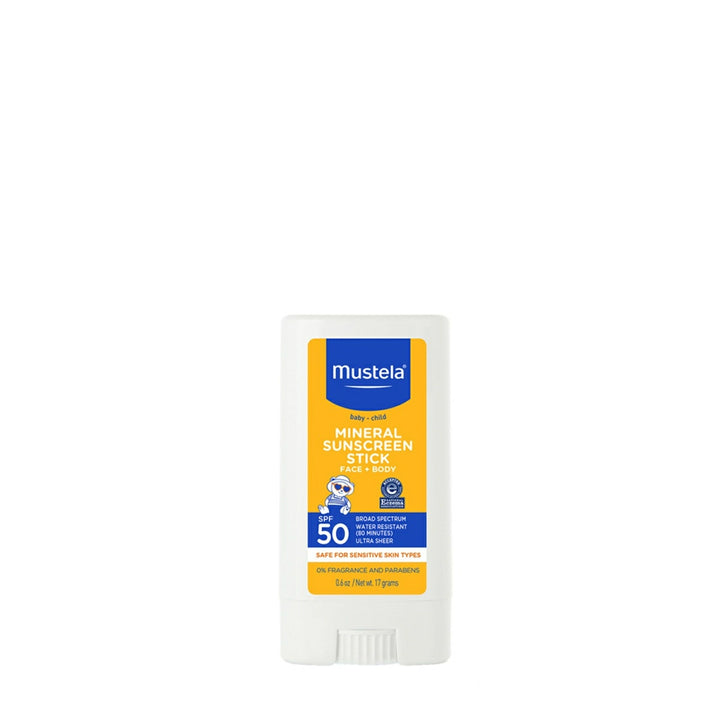 Mustela SPF 50 Mineral Sunscreen Stick 0.6 oz.